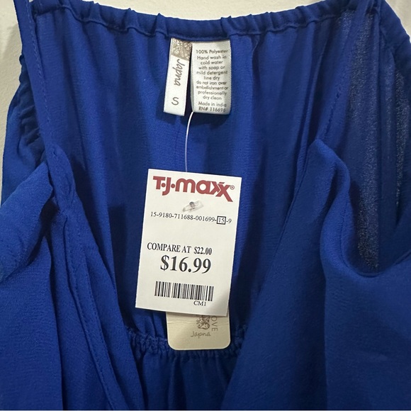 Blue Ruffled Dress - Picture 2 of 3